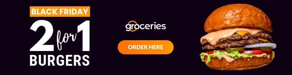 Black Friday 2 for 1 Burgers