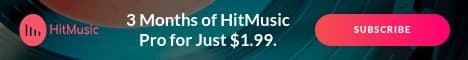 HitMusic Pro Monthly Subscription Main Banner