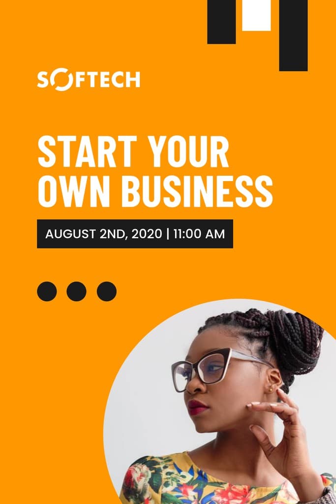 Start Your Own Business Pinterest Pin Tall