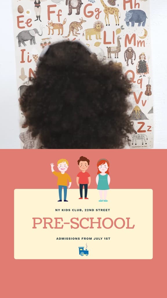 Preschool Admission Children Illustration Video Video Story