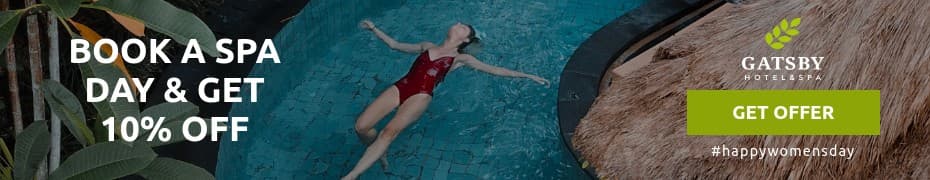 Book a Spa on Women's Day Top Banner