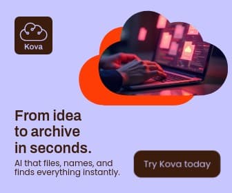 Idea to Archive Kova Software Animated Large Rectangle