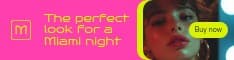 Perfect Miami Night Look Mantix Beauty Products Animated Half Banner