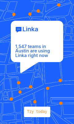 Linka Network in Austin Animated Vertical Rectangle