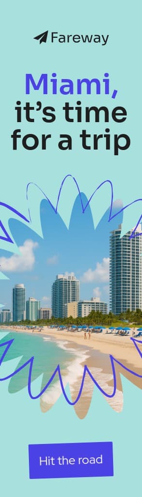 Miami Trip Fareway Travel Offer Animated Portrait