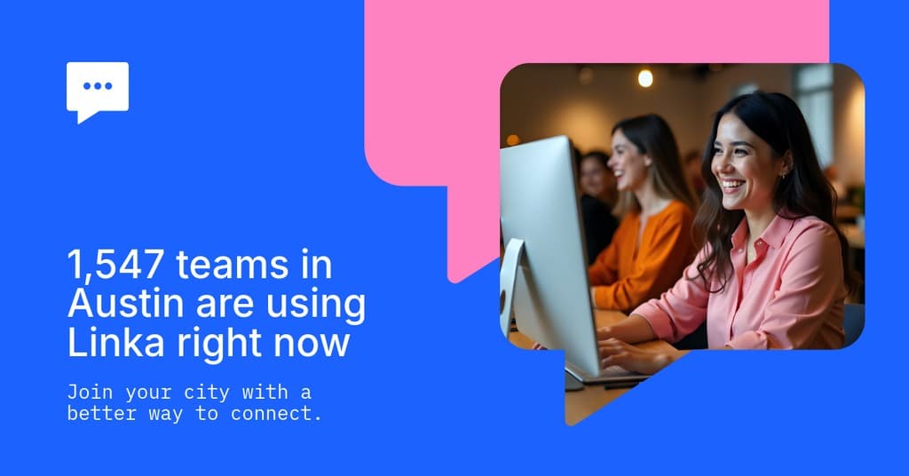 Teams in Austin using Linka Animated Facebook Sponsored Message