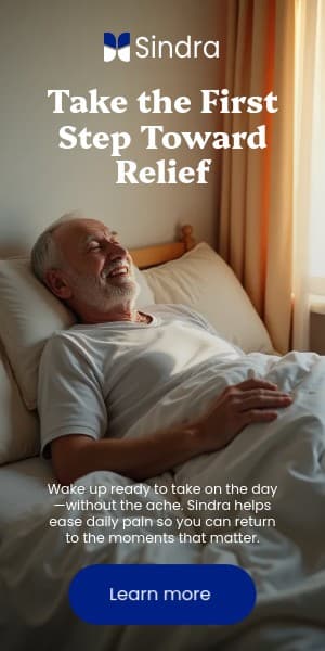 First Step Toward Relief Sindra Animated Half Page