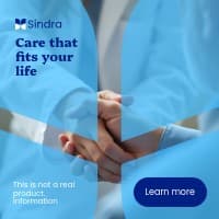 Care that Fits Your Life Sindra Animated Small Square