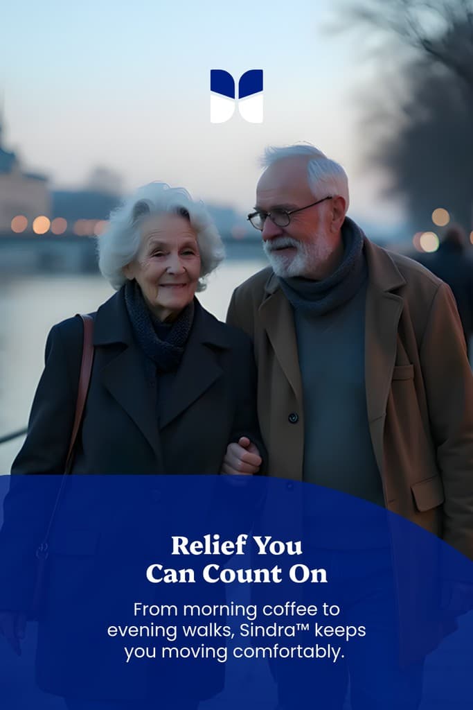 Count on Relief Sindra Animated Pinterest Pin Tall