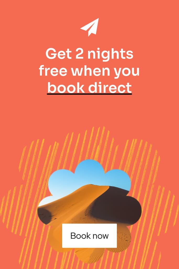 Fareway Desert Escape Travel Deal Animated Pinterest Pin Tall