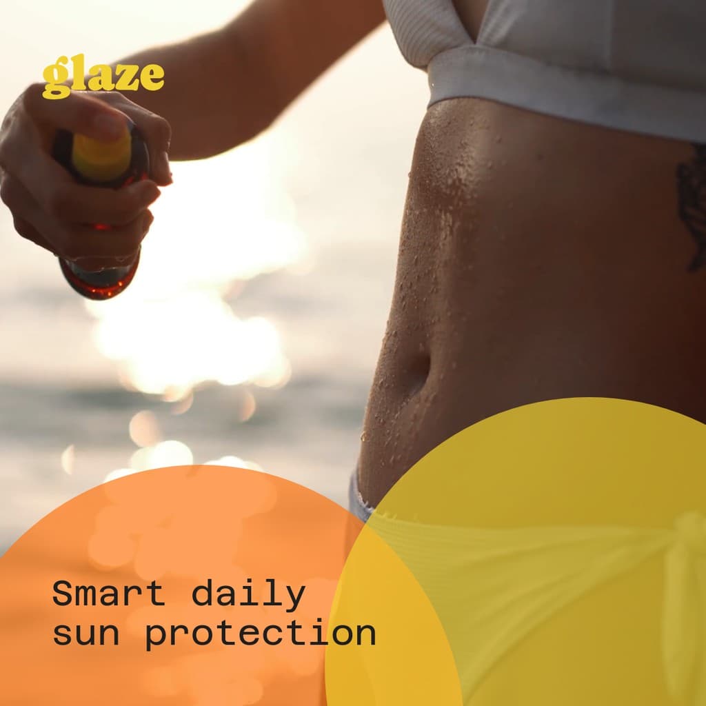 Smart Daily Sun Protection Glaze Beauty Products Animated Facebook Square Post