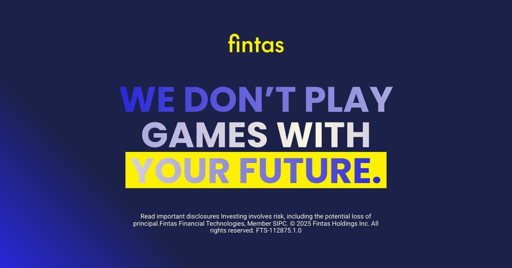 No Games with Your Future Fintas Finance Animated Facebook Sponsored Message