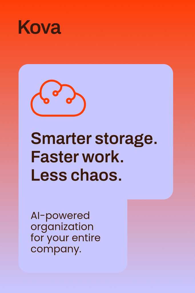 Smarter Storage Kova Software Animated Pinterest Pin Tall
