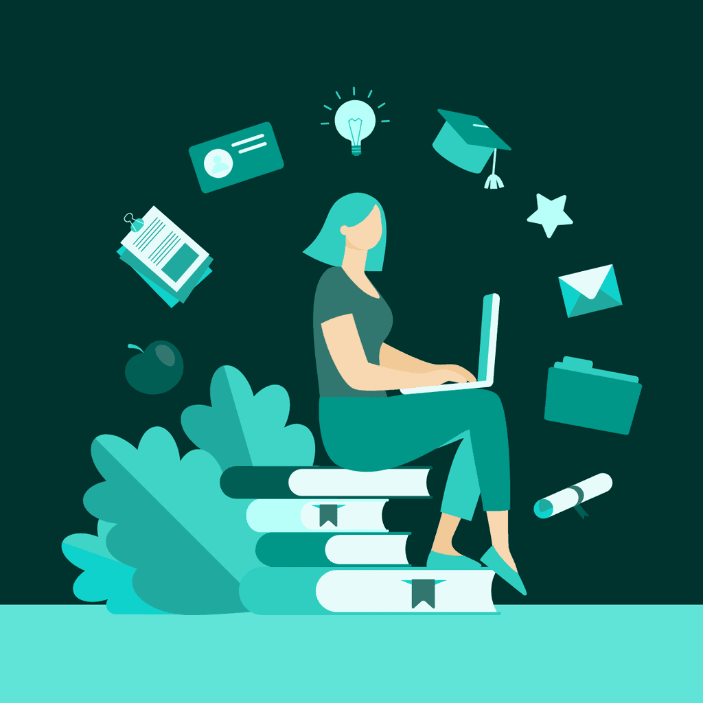 Green Plan Illustration Education Responsive Square Responsive Square Art