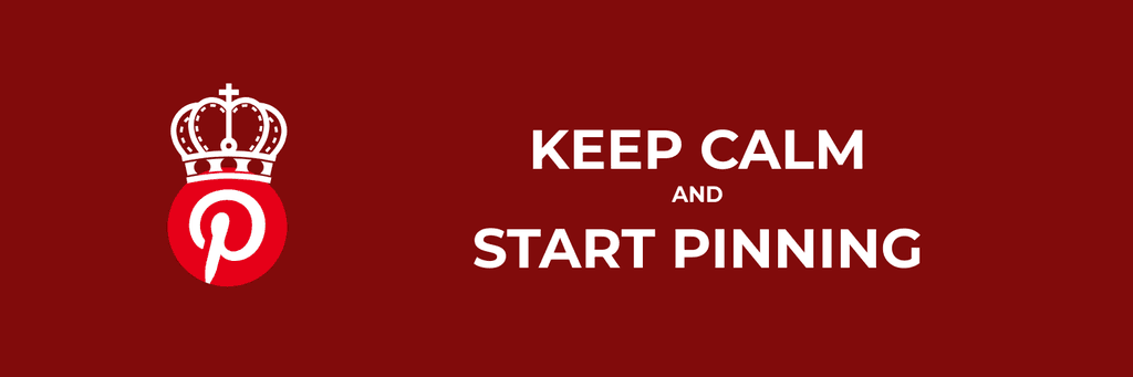 Keep Calm and Start Pinning X Header