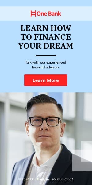 Finance Your Dream Bank Offer Half Page