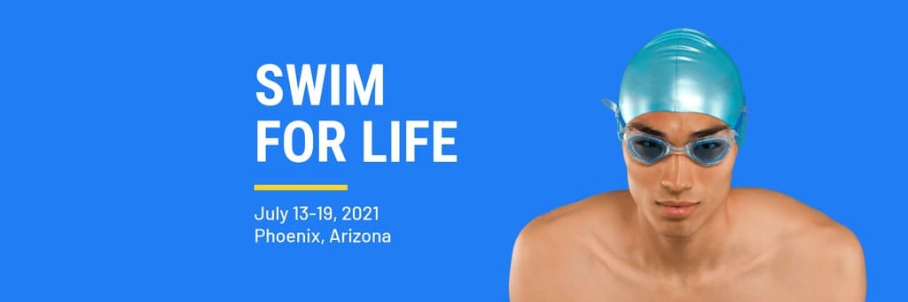 Swim for Life Charity Event X Header