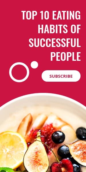 Top 10 Eating Habits Half Page