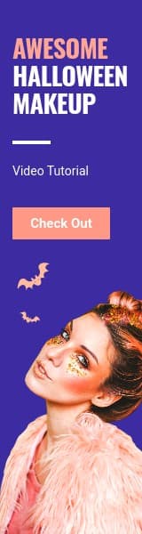 Awesome Halloween Makeup Tutorial Wide Skyscraper