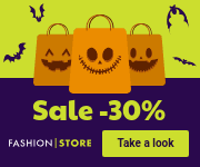 Halloween Shopping Bag Fashion Sale Small Rectangle