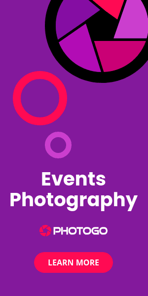 Photogo Events Photography Half Page