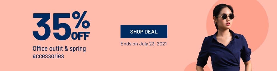 Office Outfit and Spring Accessories Deal Billboard