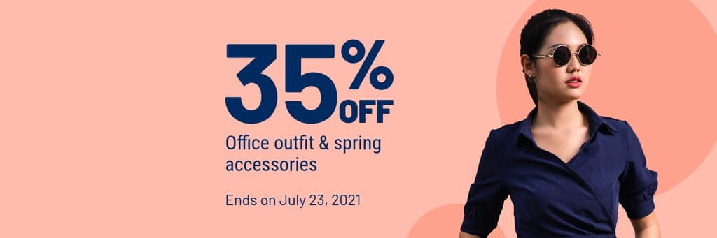 Office Outfit and Spring Accessories Deal X Header