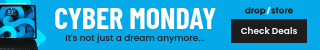 Cyber Monday Blue Laptop Dream Mobile Leaderboard
