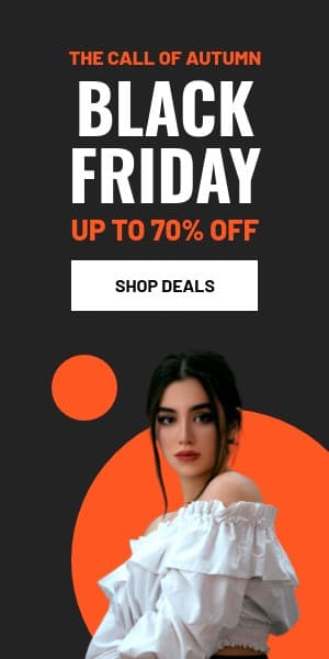 Black Friday The Call of Autumn Half Page