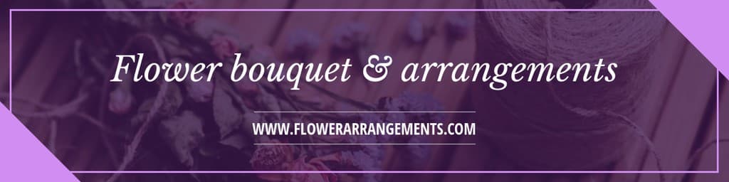 Flower Bouquet Arrangements Etsy Cover Etsy Big Shop Banner