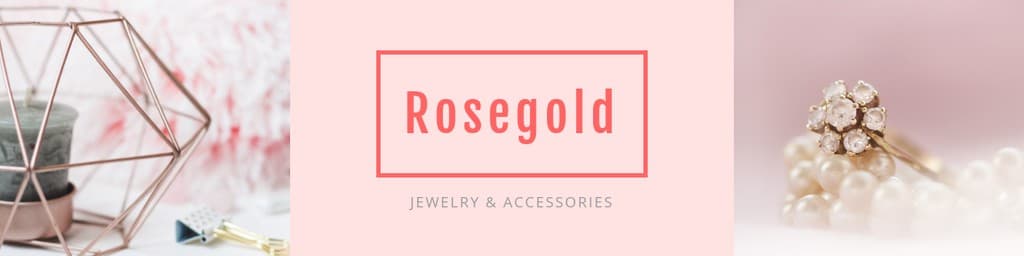 Rosegold Accessories Etsy Cover Etsy Big Shop Banner
