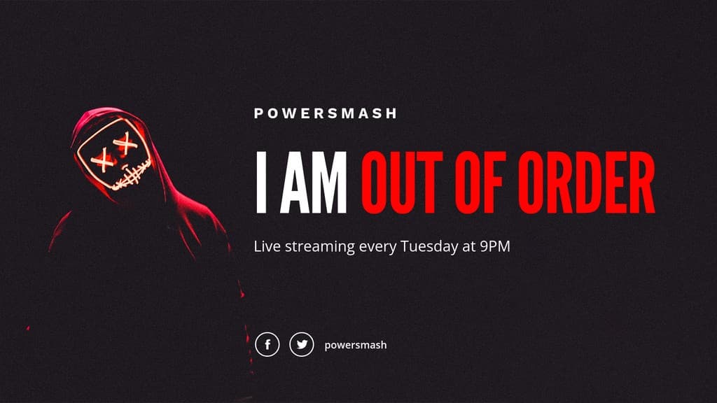 Powersmash Twitch Video Cover Twitch Video Player Banner