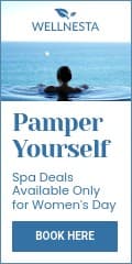 Wellness Pamper On Women's Day Vertical Banner