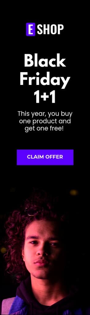 One Plus One Black Friday Portrait