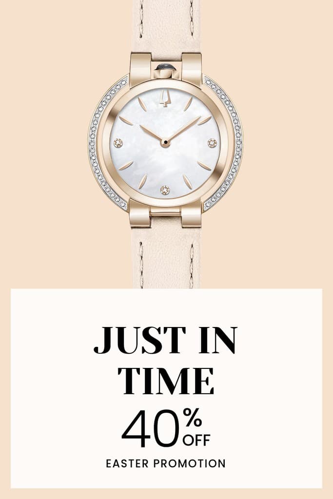 Timeless Luxury Watch Pinterest Pin Tall