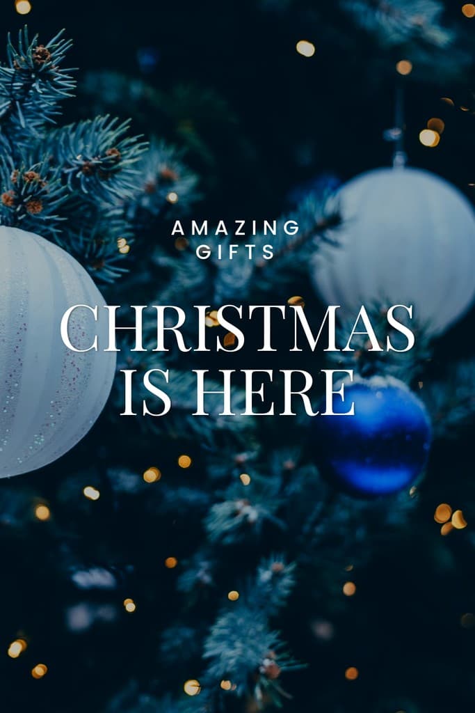 Amazing Christmas Is Here Pinterest Pin Tall
