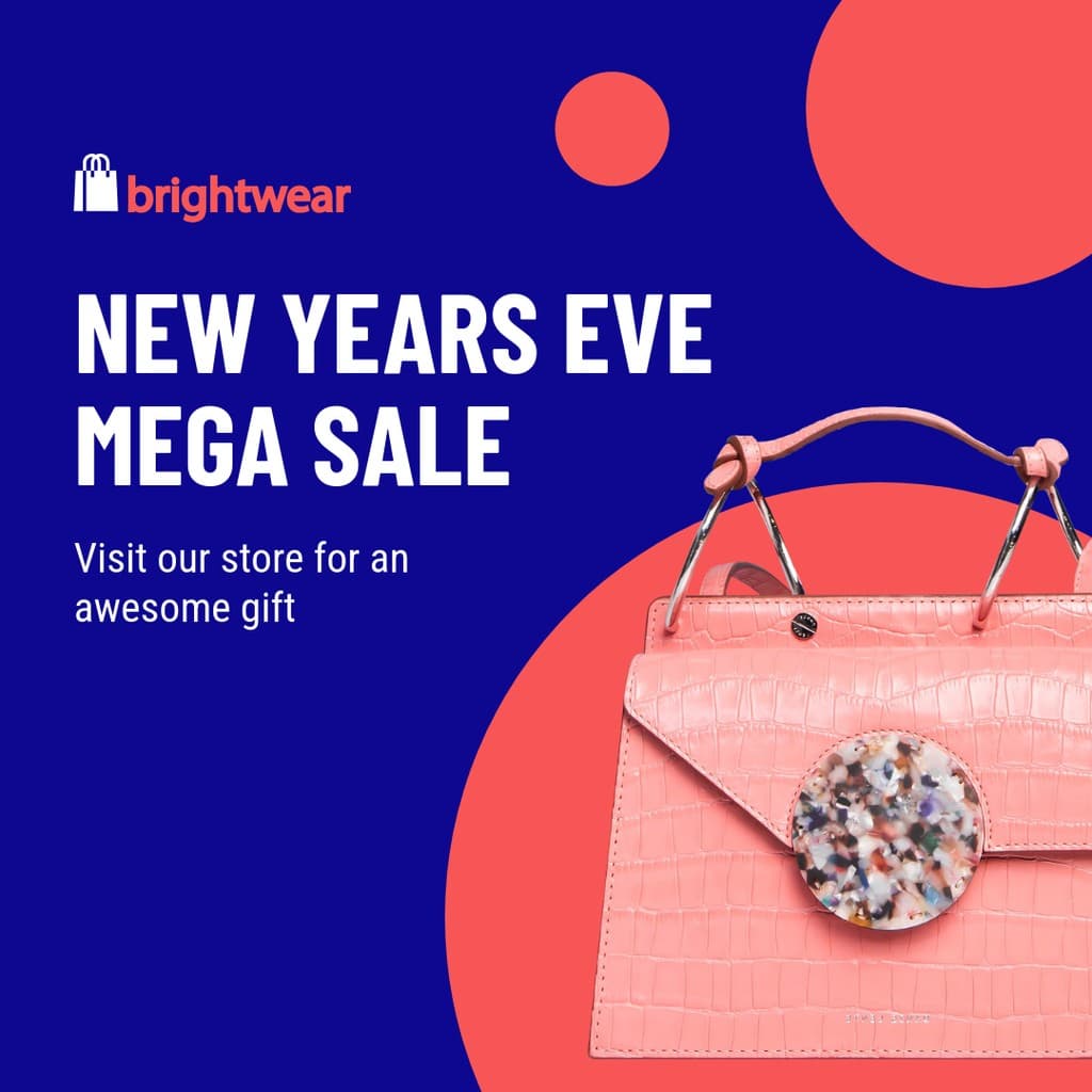 New Year Mega Sale with Awesome Gift Instagram Post