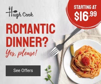 Valentine's Day Romantic Dinner Please Large Rectangle