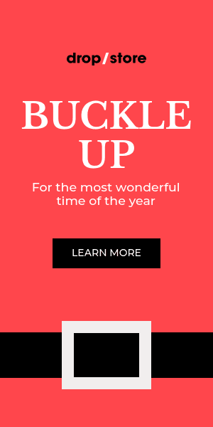 Buckle Up Christmas Half Page