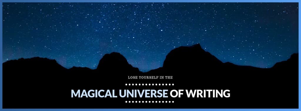 Magical Universe of Writing Video Facebook Video Cover
