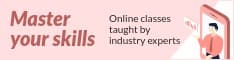Master Your Skills Online Classes Half Banner