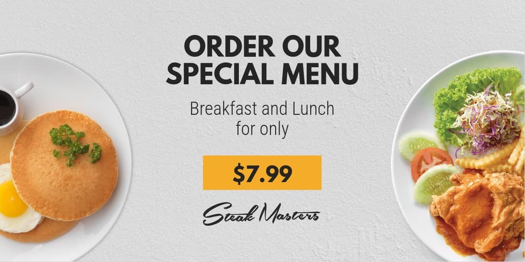 Special Menu Breakfast and Lunch X Image Post