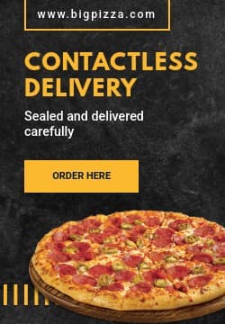 Contactless Pizza Delivery