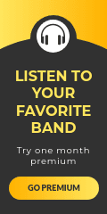 Listen to you Favorite Band Online Vertical Banner