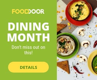 FoodDoor Dining Month Offer Large Rectangle