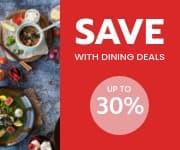 Save Money with Dining Deals Small Rectangle