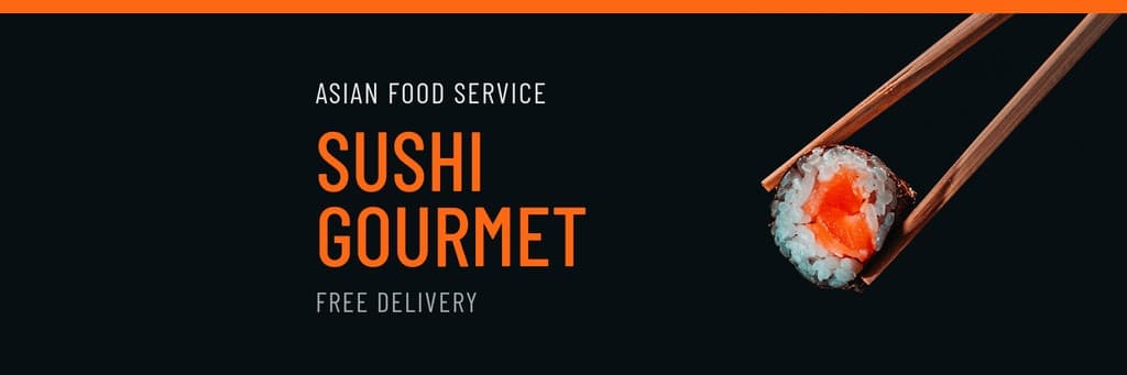 Sushi Gourmet Asian Food Service X Header