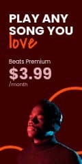 Play Any Song Beats Premium Vertical Banner