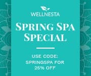 Teal Elegant Spring Spa Special Small Rectangle