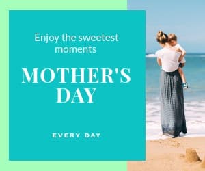 Mother's Day Enjoy the Sweetest Moments Inline Rectangle